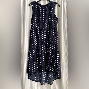Boutique Polka Dot Midi Dress